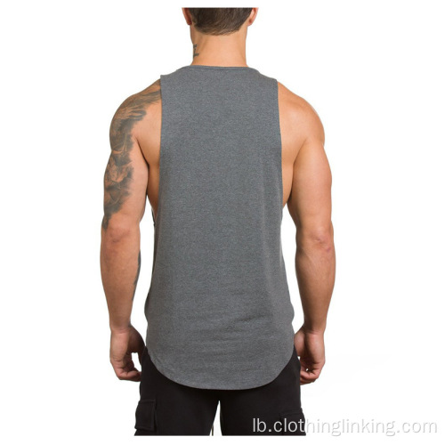 Bodybuilding Training Sport Sleeveless T Shirt